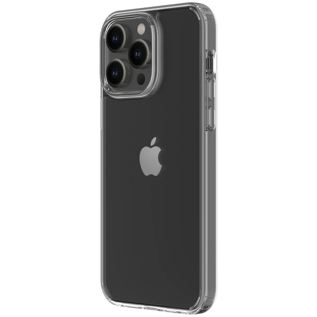 QDOS Hybrid Crystal Clear Rigid Case For iPhone 13, 14, 15, 15 Pro, 15 Pro Max - FIXgenie