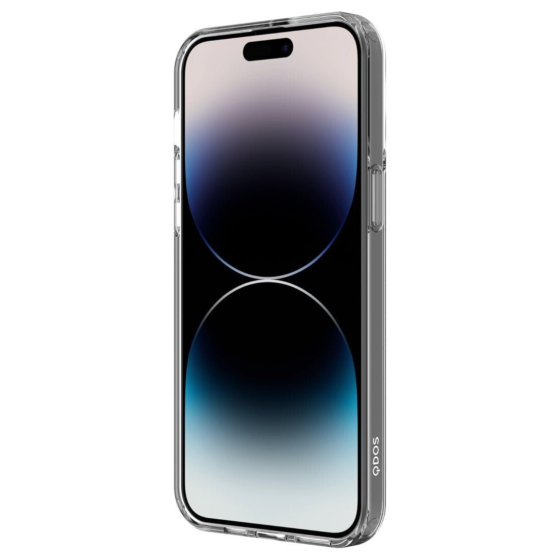 QDOS Hybrid Crystal Clear Rigid Case For iPhone 13, 14, 15, 15 Pro, 15 Pro Max - FIXgenie