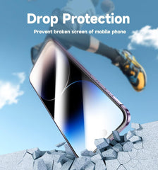 iPhone 14 Pro Screen Protector Dust Free Easy Installation 2pcs HD Scratch Resis - FIXgenie