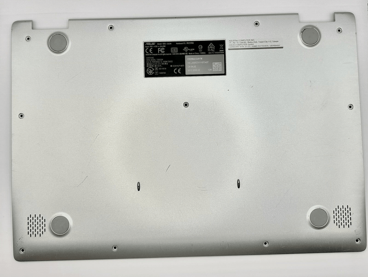 Asus Chromebook C523NA C523N Bottom Case - FIXgenie