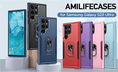Samsung Galaxy S23 Ultra Shockproof Case Cover with Camera Lens Protector - FIXgenie