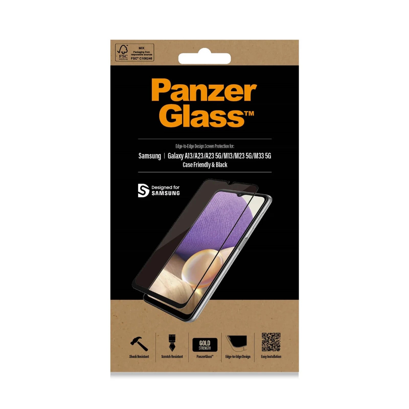 PanzerGlass® Screen Protector Samsung Galaxy A13, A23, A23 5G, M13, M23 5G, M33 - FIXgenie