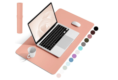 YSAGi Desk Protector Mat - Premium PU Leather, Large Mouse Pad - FIXgenie