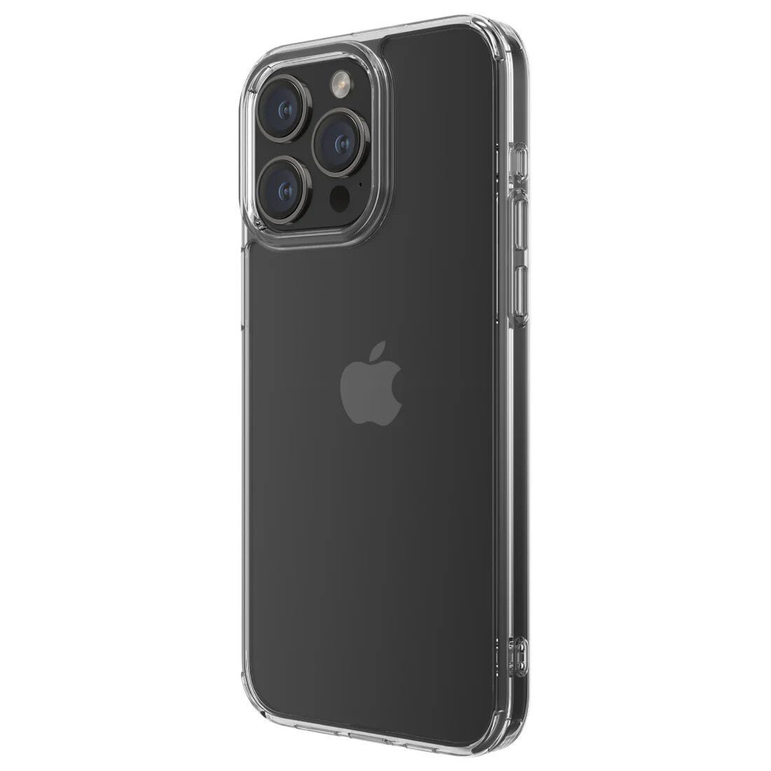 QDOS Hybrid Crystal Clear Rigid Case For iPhone 13, 14, 15, 15 Pro, 15 Pro Max - FIXgenie