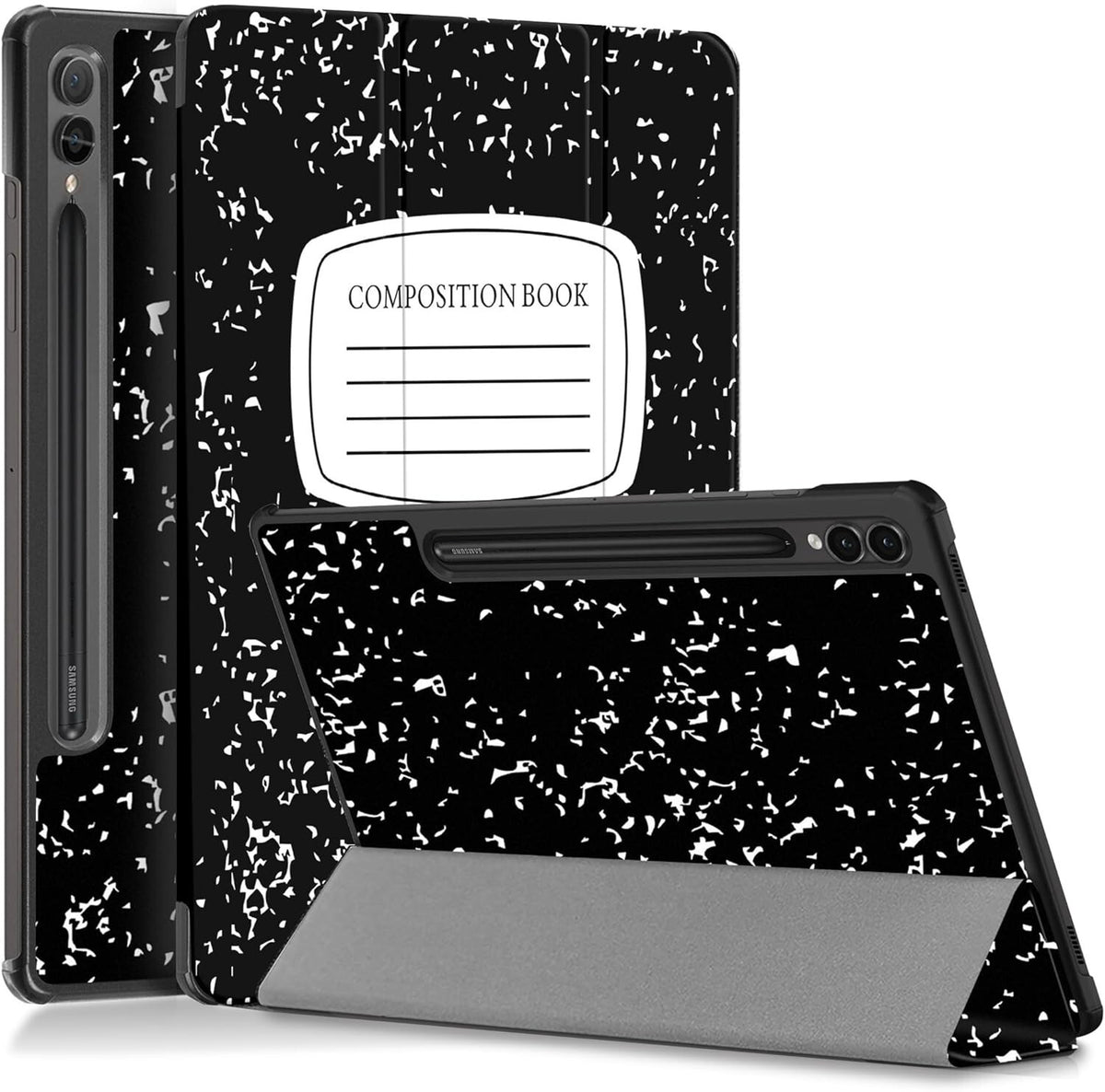 For Samsung Galaxy Tab S9 11'' Case Smart Book Stand Cover Composition Book - FIXgenie