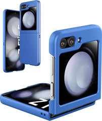 Samsung Galaxy Z Flip 5 Slim Case Premium Thin Full Protection Matte Blue - FIXgenie