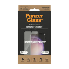 PanzerGlass® Screen Protector Samsung Galaxy S23+ Ultra - Wide Fit w. EasyAligner - FIXgenie