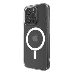 QDOS iPhone 15, 15 Pro Clear Case with MagSafe Charging Hybrid Force with Snap - FIXgenie