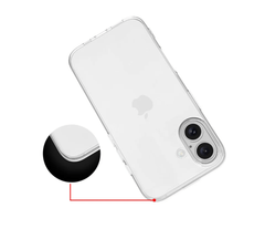Soft Clear Case Cover For iPhone 16, 16 Plus, 16 Pro and 16 Pro Max w/ Gift - FIXgenie