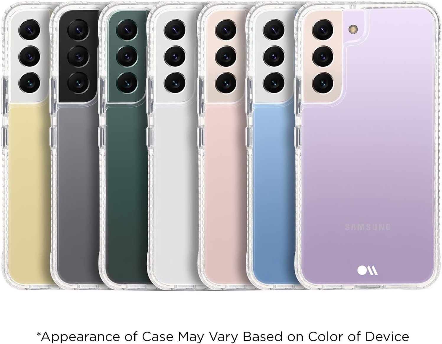 CASE - MATE Tough Clear Series Case for Samsung Galaxy S22 Clear 15 ft Drop Protec - FIXgenie