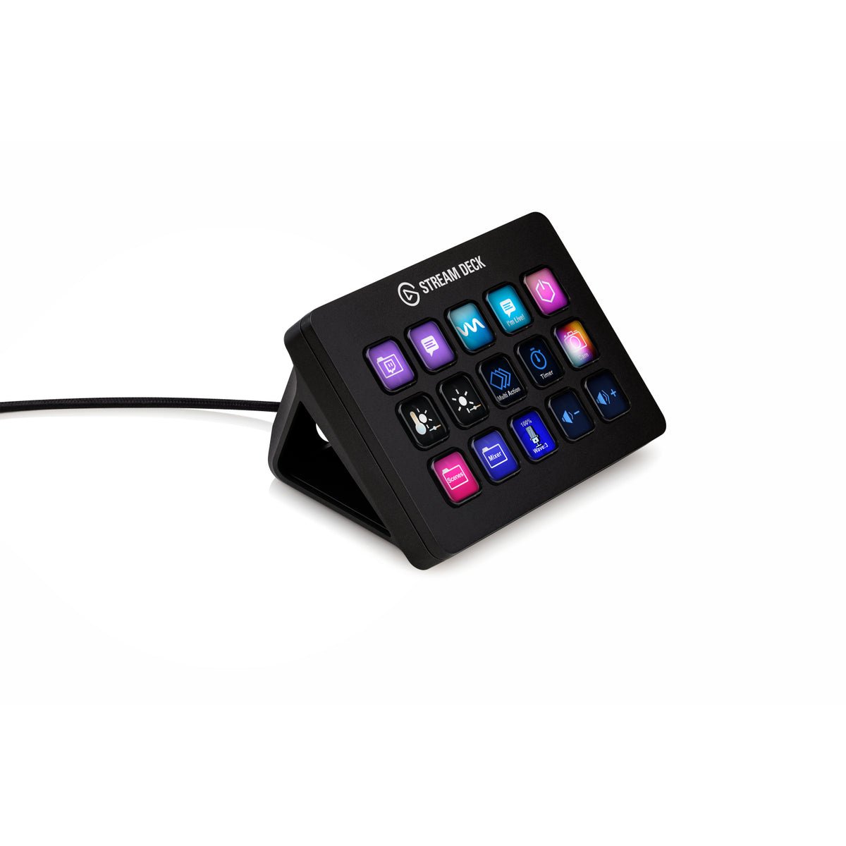 Elgato Stream Deck MK.2 - 15 Customizable LCD Keys Control Deck for Streaming and Content Creation - FIXgenie