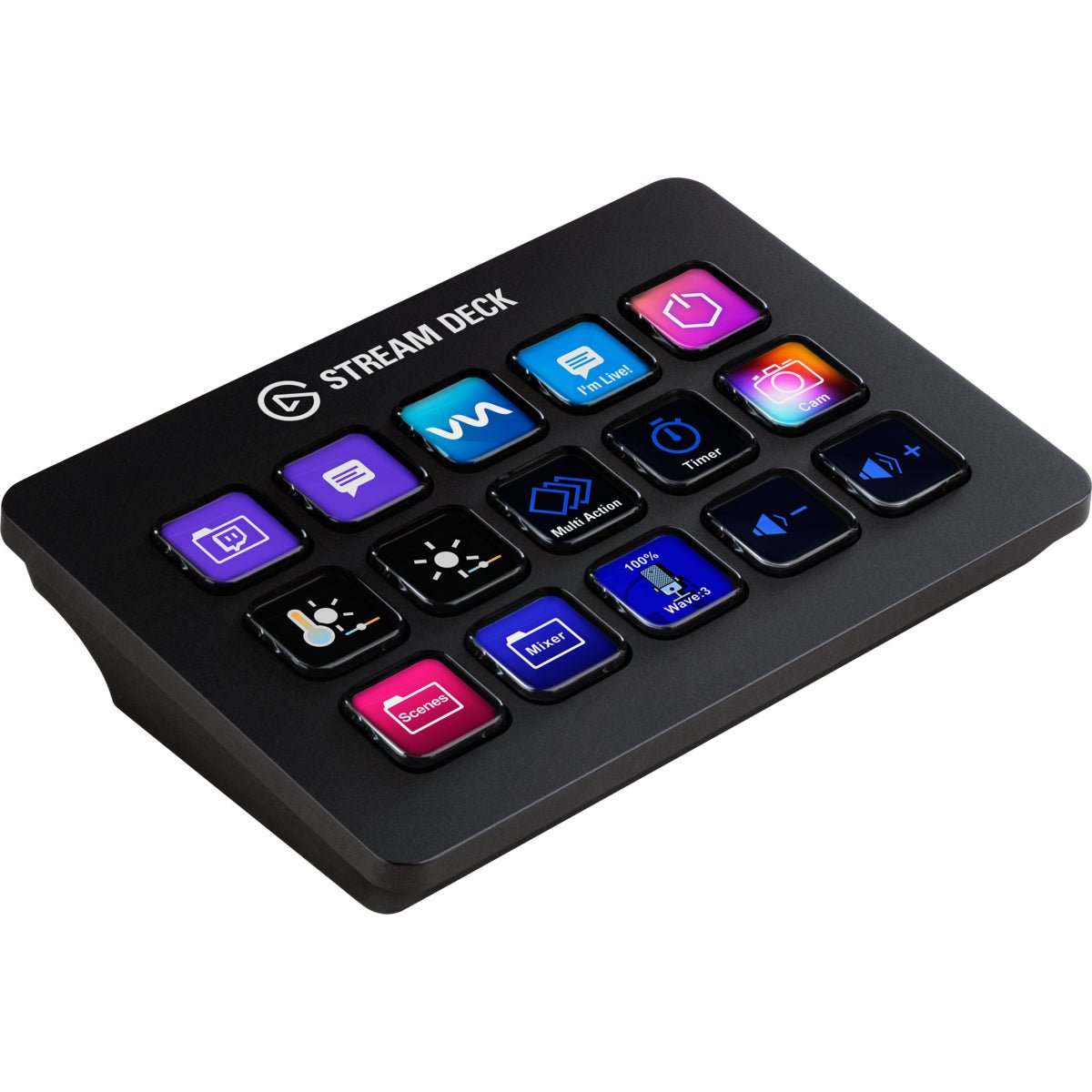 Elgato Stream Deck MK.2 - 15 Customizable LCD Keys Control Deck for Streaming and Content Creation - FIXgenie