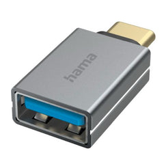 Hama USB 3.2 Gen1 OTG Adapter, USB - C Male to USB - A Female, 5Gbps, Aluminium - FIXgenie