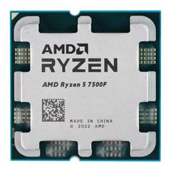 AMD Ryzen 5 7500F CPU, AM5, 3.7GHz (5.0 Turbo), 6 - Core, 65W, 38MB Cache, 5nm, 7th Gen, No Graphics, NO HEATSINK/FAN - OEM *TRAY* - FIXgenie