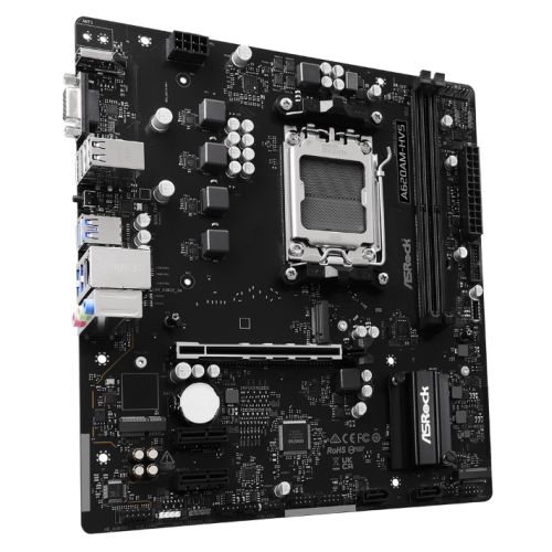 Asrock A620AM - HVS, AMD A620A, AM5, Micro ATX, 2 DDR5, VGA, HDMI, GB LAN, 2x M.2 - FIXgenie