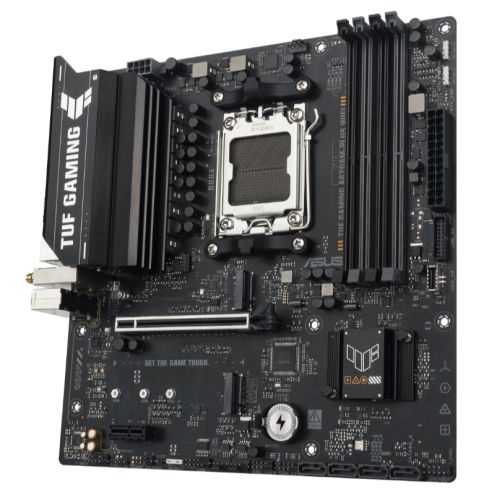 Asus TUF GAMING A620AM - PLUS WIFI, AMD A620A, AM5, Micro ATX, 4 DDR5, HDMI, 2 DP, Wi - Fi 6, 2.5G LAN, 2x M.2 - FIXgenie