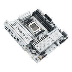 Asus TUF GAMING B850M - PLUS WIFI7 W, AMD B850, AM5, Micro ATX, 4 DDR5, HDMI, DP, Wi - Fi 7, 2.5G LAN, 3x M.2, White - FIXgenie