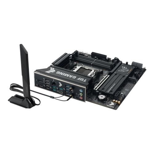Asus TUF GAMING B850M - PLUS WIFI7, AMD B850, AM5, Micro ATX, 4 DDR5, HDMI, DP, Wi - Fi 7, 2.5G LAN, 3x M.2 - FIXgenie