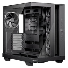 Be Quiet! Light Base 500 Gaming Case w/ Glass Front & Side, ATX, 4x Pure Wings 3 Fans, USB-C 10Gbps, Asus BTF Compatible, Black