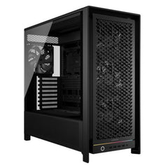 Corsair FRAME 5000D RS Modular Gaming Case w/ Glass Side, E - ATX, 4x PWM Fans, InfiniRail Fan Mounting, USB - C, ARGB Strip, Asus BTF Compatible, Black - FIXgenie
