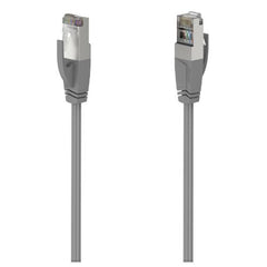 Hama CAT5e Patch Cable, F/UTP Shielded, 15 Metres, Grey