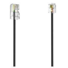 Hama DSL Connection Cable, RJ11 (6p4c) to RJ45 (8p4c), 3 Metres, Black - FIXgenie