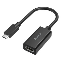 Hama USB - C Male to HDMI Female Cable, Ultra - HD 4K, Black - FIXgenie