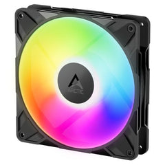ARCTIC P14 Pro ARGB 14cm PWM Case Fan w/ Cable Splitter (3 Pack), Fluid Dynamic Bearing, 400 - 2500 RPM, Black - FIXgenie