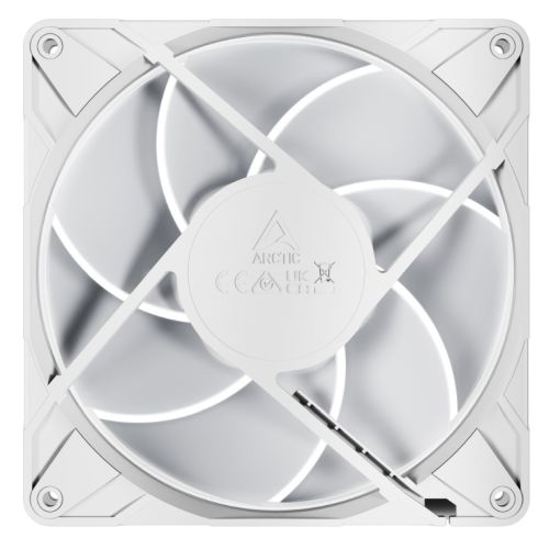 ARCTIC P14 Pro ARGB 14cm PWM Case Fan w/ Cable Splitter, Fluid Dynamic Bearing, 400 - 2500 RPM, White - FIXgenie