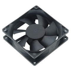Akasa 8cm Ultra-Quiet Case Fan, EBR Bearing, 1800 RPM, Black