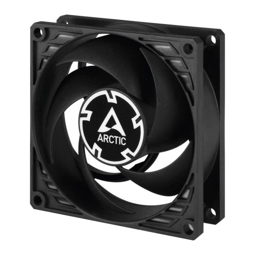 Arctic P8 Pressure Optimised 8cm Case Fan, Black, Fluid Dynamic, 3000 RPM - FIXgenie