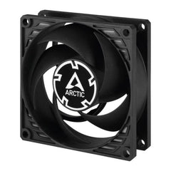 Arctic P8 Pressure Optimised 8cm Case Fan, Black, Fluid Dynamic, 3000 RPM - FIXgenie