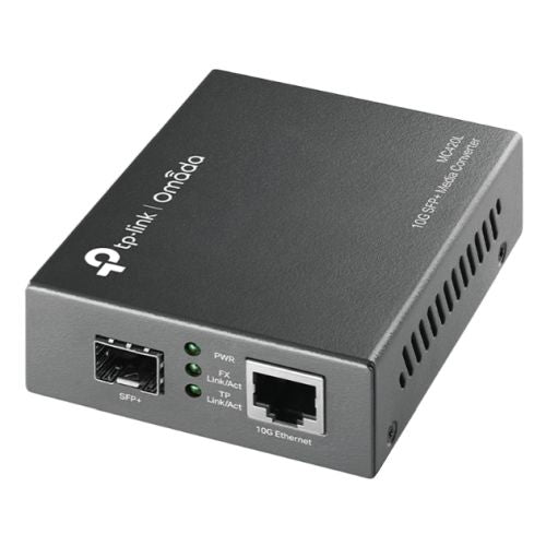 TP - LINK (MC420L) Omada 10G Multi - Gigabit SFP Media Converter, Auto - negotiation of Half - Duplex / Full - Duplex - FIXgenie