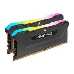 Corsair Vengeance RGB Pro SL 32GB Memory Kit (2 x 16GB), DDR4, 3200MHz (PC4 - 25600), CL16, XMP 2.0, Black - FIXgenie