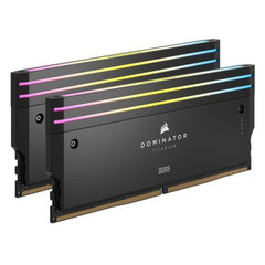 Corsair Dominator Titanium RGB 64GB Kit (2 x 32GB), DDR5, 6600MHz, CL32, 1.4V, XMP 3.0, PMIC, DIMM Memory - FIXgenie