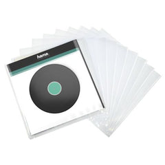 Hama LP Outer Sleeves x10, Transparent - FIXgenie
