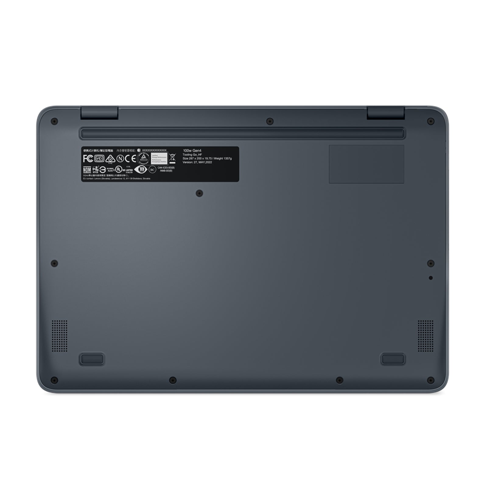 Lenovo 100w G4 82VK0001UK Winbook, 11.6 Inch HD Screen, Intel N100 Processor, 4GB RAM, 128GB SSD, Windows 11 Pro, Grey - FIXgenie