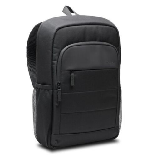 Kensington K60392WW EQ Laptop Backpack, Up to 16", Padded Shoulder Straps, Cushioned Backside, Breathable Mesh, Eco - Friendly, Black - FIXgenie