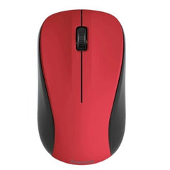 Hama MW - 300 V2 Wireless Optical Mouse, 3 Buttons, Quiet, Ambidextrous, Red/Black - FIXgenie