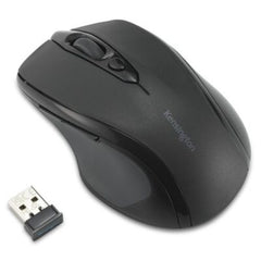 Kensington MY310 EQ Midsize Ergonomic Wireless Mouse, 1600 DPI, 6 Buttons, Browser Buttons, 12 Months Battery, Black - FIXgenie