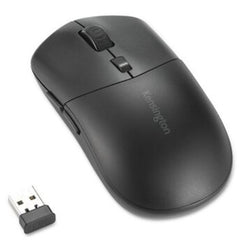 Kensington MY430 EQ Rechargeable Wireless/Bluetooth Mouse, Connect to 3 Devices, 2400 DPI, 6 Buttons, 4 Months Battery, Black - FIXgenie