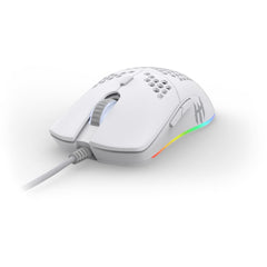 Tecware Exo Elite Lightweight 16000dpi RGB USB Gaming Mouse White - FIXgenie