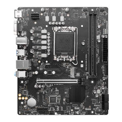 MSI PRO H610M-E DDR4, Intel H610, 1700, Micro ATX, 2 DDR4, VGA, HDMI, GB LAN, 1x M.2