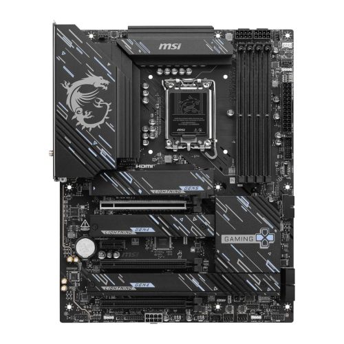 MSI Z890 GAMING PLUS WIFI, Intel Z890, 1851, ATX, 4 DDR5, HDMI, DP, TB4, Wi-Fi 7, 5G LAN, 4x M.2