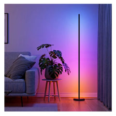 Nanoleaf Matter Smart Multicolour ARGB Floor Lamp, 16+ Million Colours & Tunable Whites, Reacts to Sound & Music, Built - In Controller - FIXgenie
