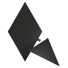 Nanoleaf Shapes Limited Edition Ultra Black Triangles Expansion Pack (3-Panels), RGB *Expansion Kit Only*
