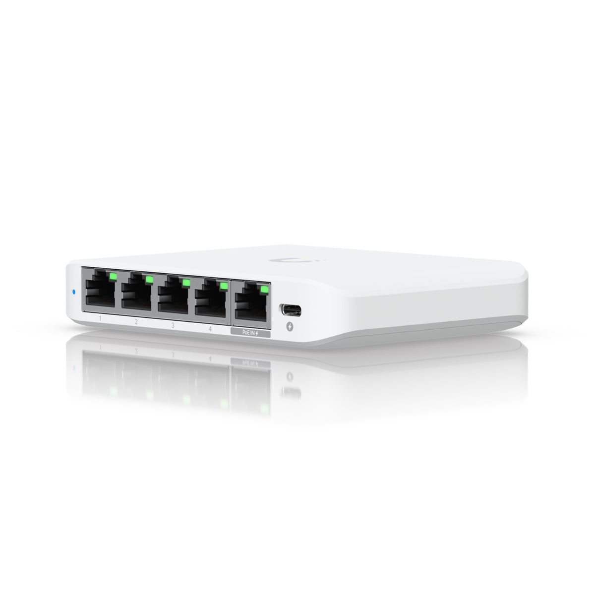 Ubiquiti USW - FLEX - 2.5G - 5 UniFi Flex 2.5G Ultra Compact 5 Port POE/USB - C Powered Managed Switch - FIXgenie