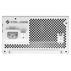 Asrock 1200W Steel Legend SL - 1200G PSU, Fully Modular, 80+ Gold, Cybenetics Platinum & Lambda A, ATX 3.1, PCIe 5.1, White - FIXgenie
