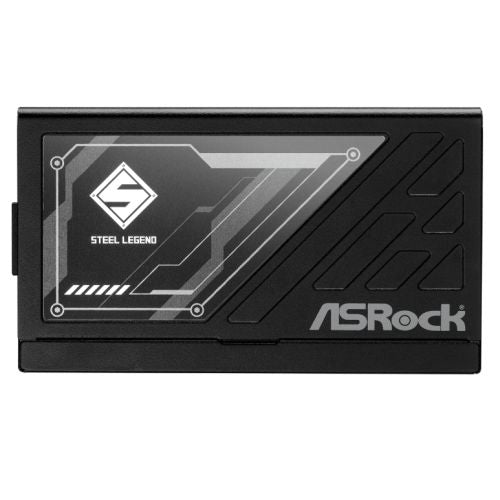 Asrock 1200W Steel Legend SL - 1200G PSU, Fully Modular, 80+ Gold, Cybenetics Platinum & Lambda A, ATX 3.1, PCIe 5.1 - FIXgenie