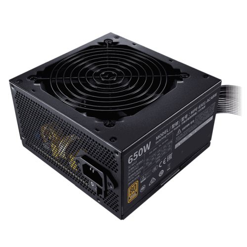 Cooler Master 650W MWE Bronze V2 230V ATX 2.52 PSU, Fully Wired, HDB Bearing Fan, 80+ Bronze - FIXgenie